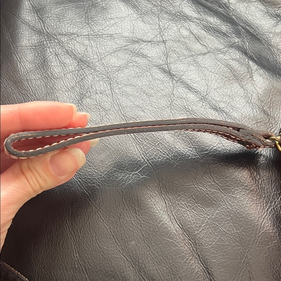 Patricia Nash brown Leather Wristlet - Picture 4 of 14
